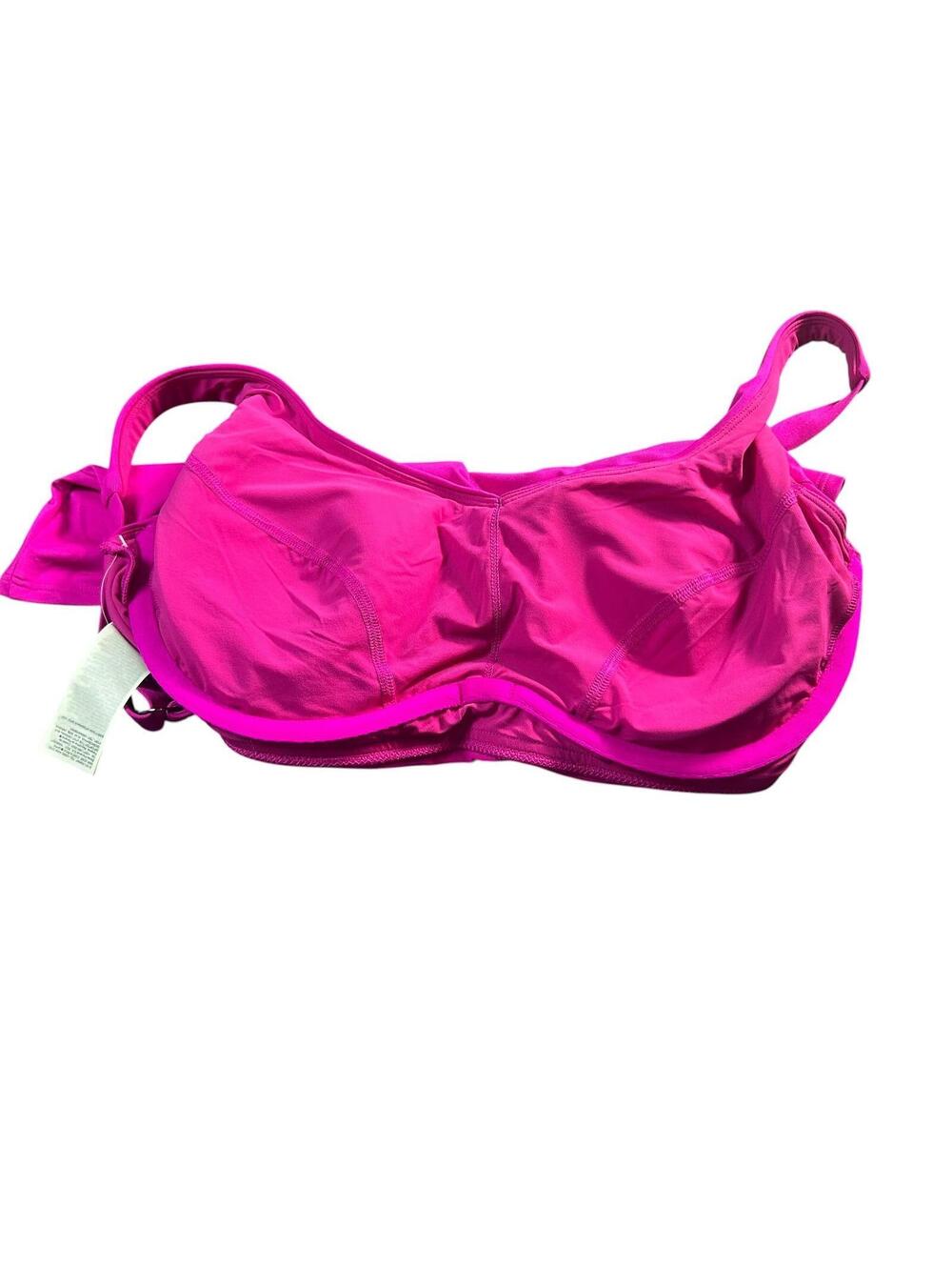 ATHLETA Bondi Underwired bra cup sweetheart neckline tankini swim top 36 D-DD - Picture 5 of 7